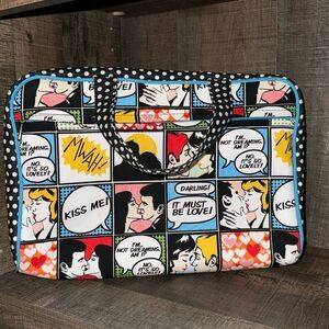 CARTOON Bag- made by Once Upon a Rose-Rare- Unique